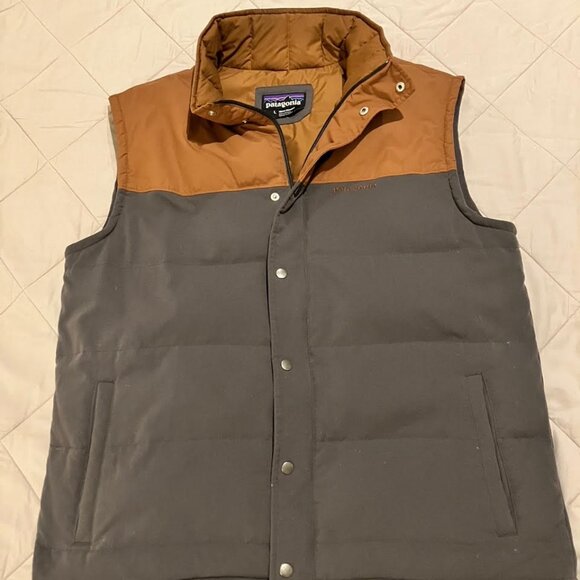 Patagonia Men's Bivy Down Vest Large - Picture 1 of 4